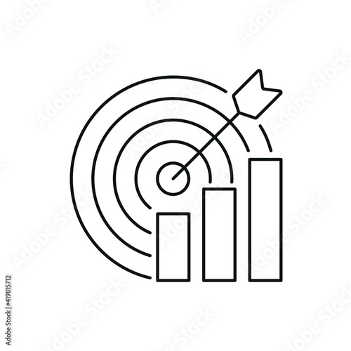Backpack linear icon. Education. Offline learning. Thin line customizable illustration. Contour symbol. Vector isolated outline drawing. Editable stroke