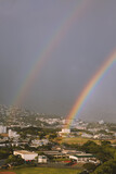 Rainbow in the sky, Honolulu, Oahu, Hawaii | Nature Landscape Travel