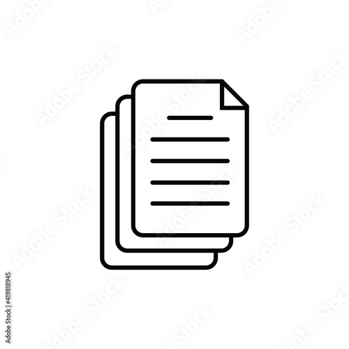 paper, page, document icon © sekinekhanim