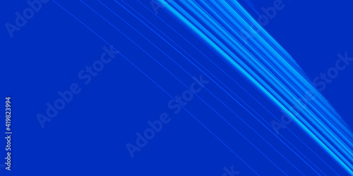 Abstract blue wave on blue Background. Vector Illustration. 