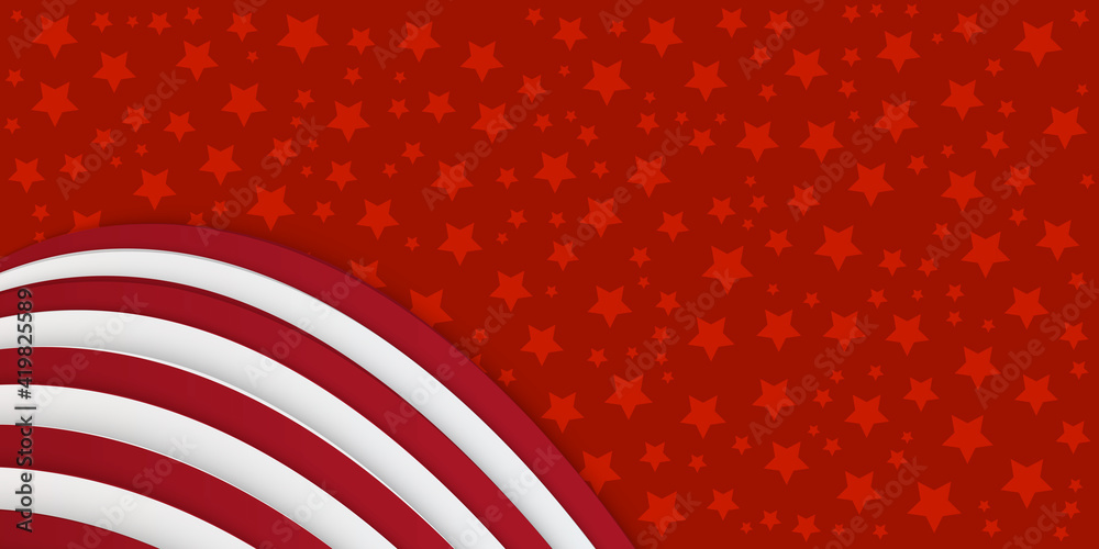 White and red background with stars for 4 July White and red background with stars for 4 July