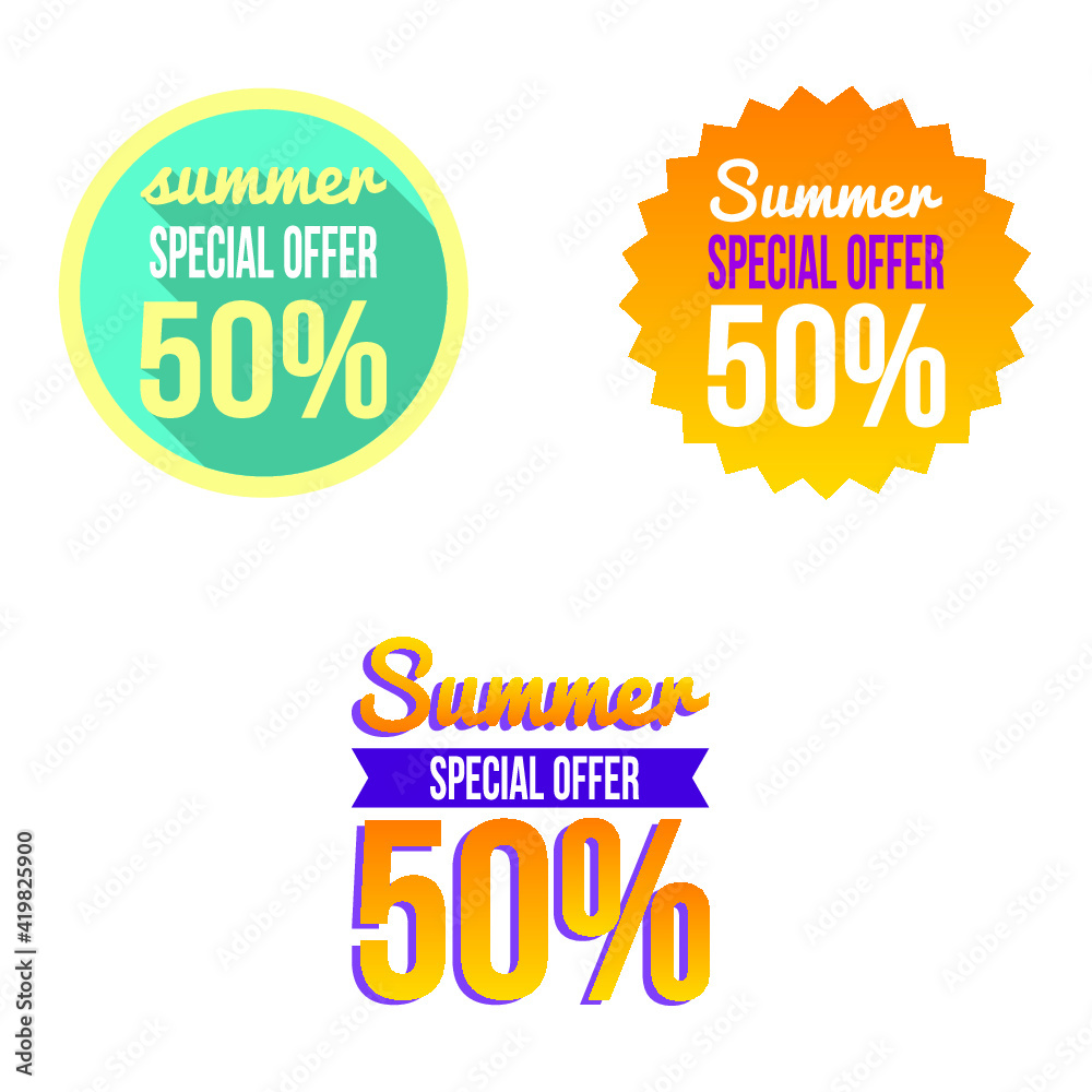Fototapeta premium Vector illustrations set of 