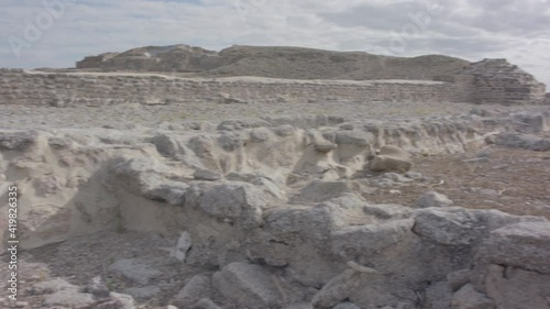 Madinat Al-zahra archaeological museum. Ruins, stone.