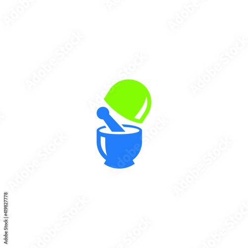 medicine bowl and logo