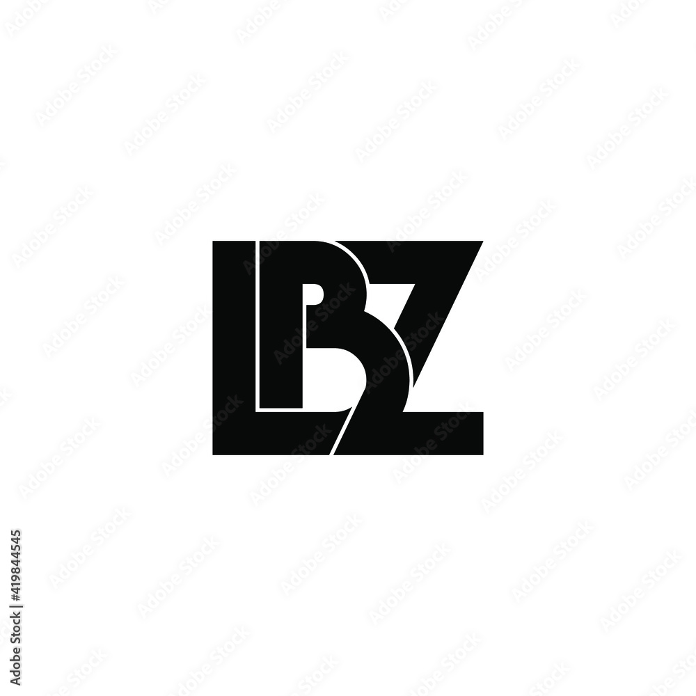 lbz letter original monogram logo design lbz letter original monogram logo design