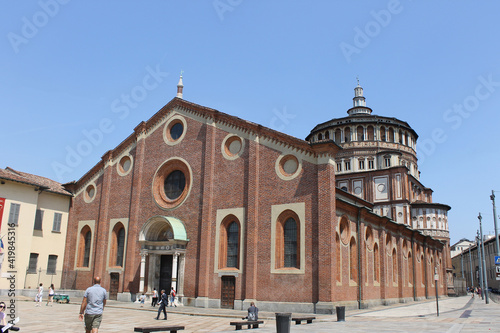 Santa Maria delle Grazie Milan Italy, June 29, 2016