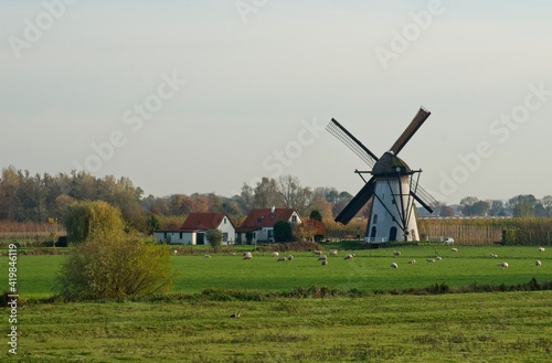 Windmill Marsch in Lienden the Netherlands  built in 1885