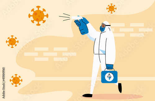 disinfecting the covid19