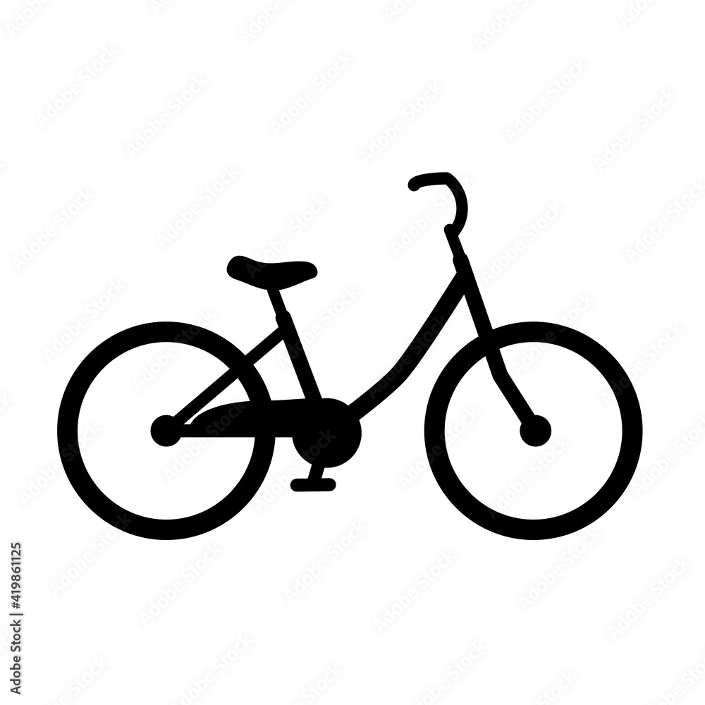 Bicycle vector logo design Bicycle vector logo design