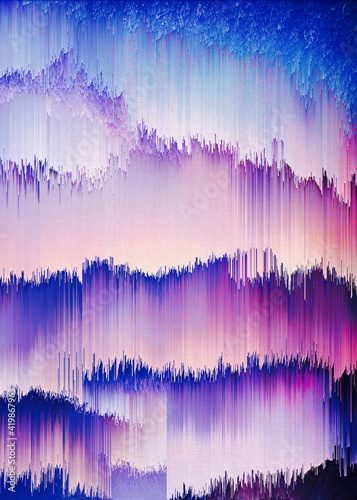 Graphical Abstract Glitch Painting Art Background Texture,Abstract Colorful Geometrical Artwork Poster,Modern Conceptual Art,Synthwave Aesthetic Vaporwave Poster Print,3D Rendering,
3D Illustration