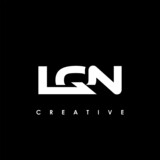 LQN Letter Initial Logo Design Template Vector Illustration