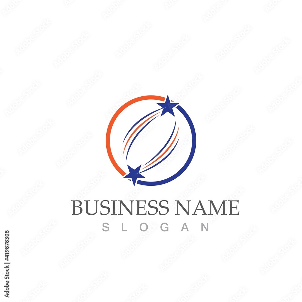 Fototapeta premium Star icon Template