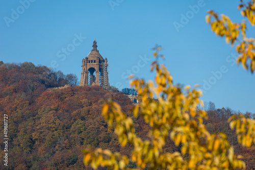 Das Kaiser-Wilhelm-Denkmal in der Porta Westfalica