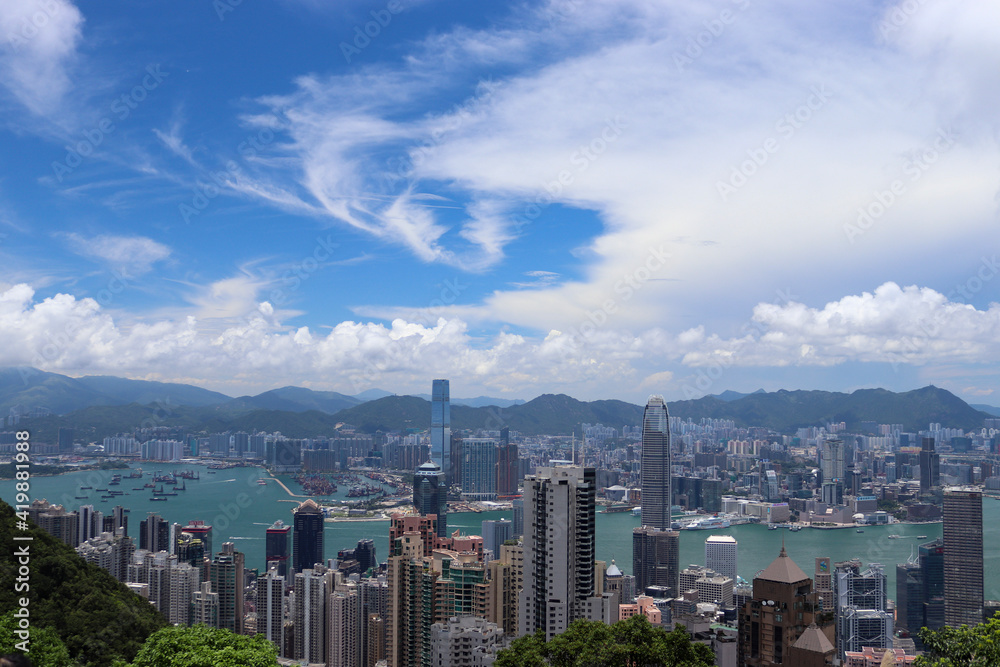 Ταπετσαρία Hong Kong in Summer
