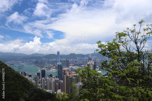 Canvas Print Hong Kong in Summer