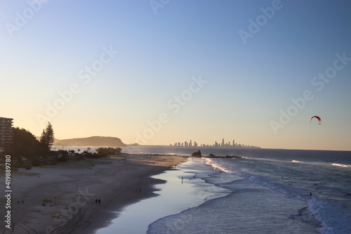 Wallpaper Mural sunset on the beach Torontodigital.ca