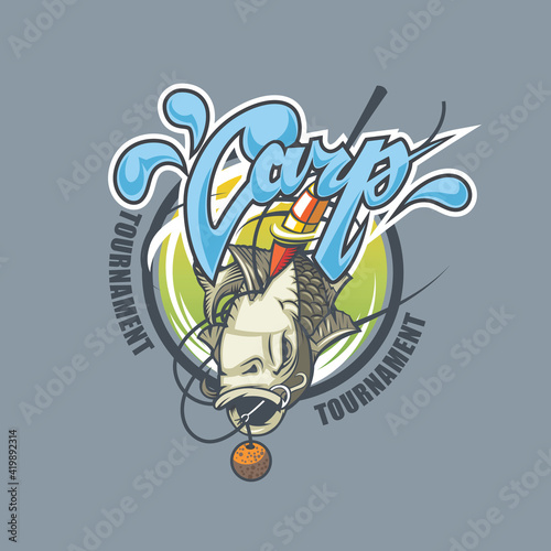Tournament for catching Carp with fish and bait.