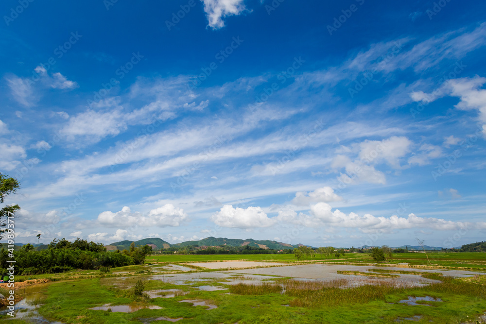 Tropical Phong Nha Vietnam landscape