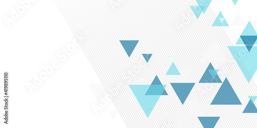 Abstract triangle modern template for business or technology presentation, vector illustration 