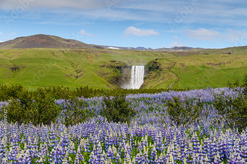 The Skógarfoss waterfall in southern Iceland © Julia Hermann
