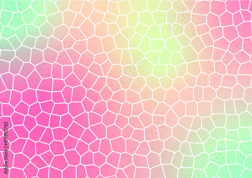 Mosaic texture style create vector geometric background colorful