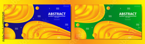 Premium Vector - Abstract Banner Background Sets 