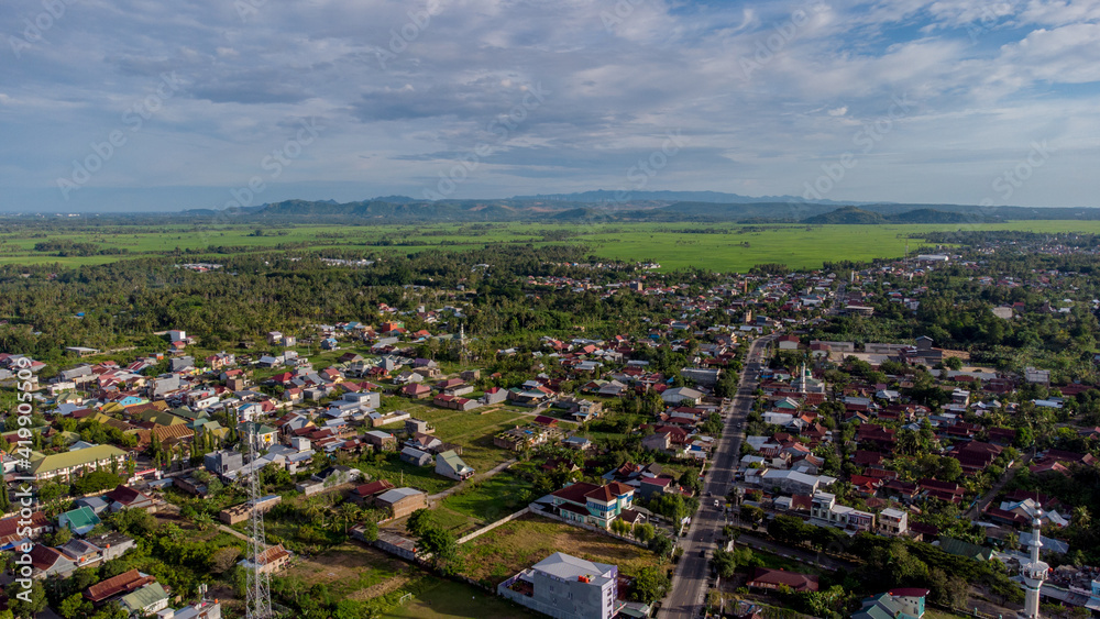 Pinrang, Sulawesi Selatan Indonesia.
Pinrang city afternoon atmosphere during the corona pandemic.
March 11 2021