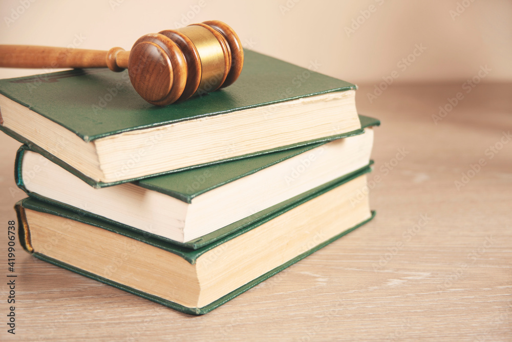 judge on book