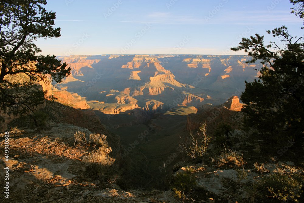 Grand Canyon Morning Wide Landscape