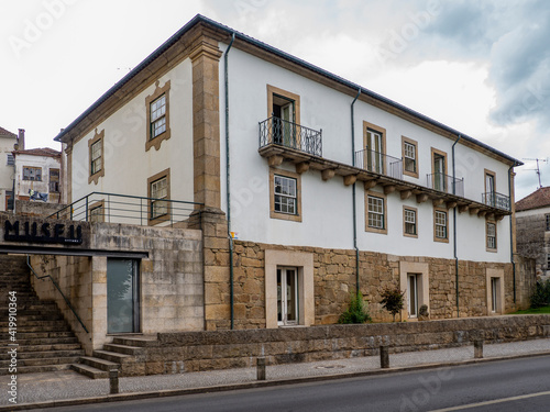 facade of the museum in Vila Real, Portugal