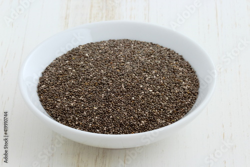 Healthy chia seeds