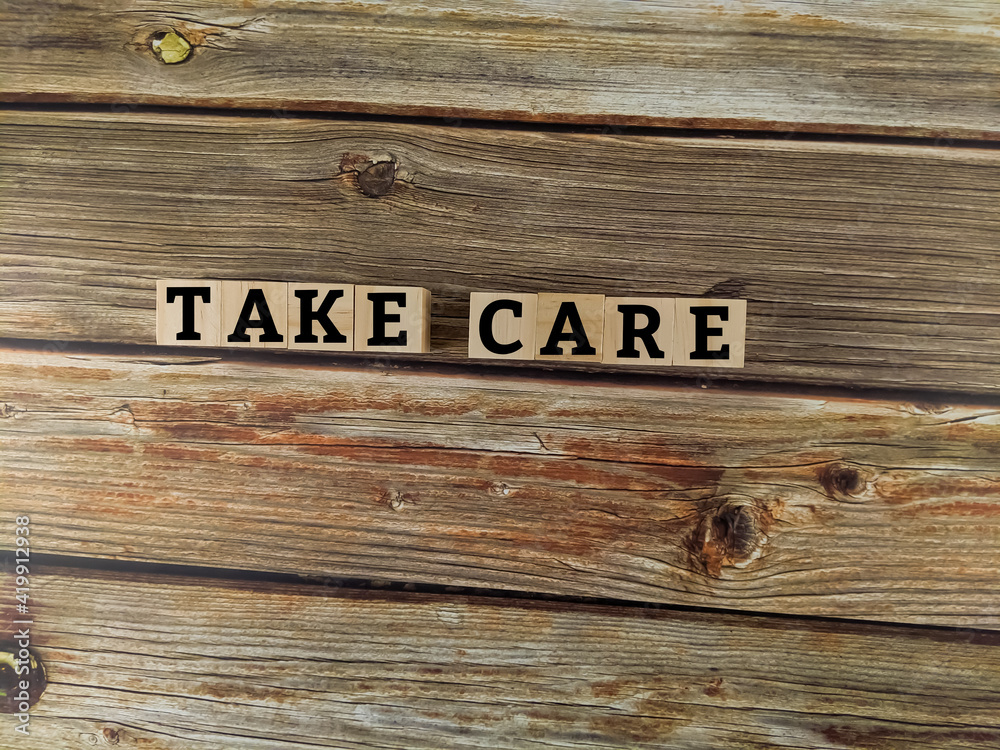 Wooden blocks letter alphabet 
