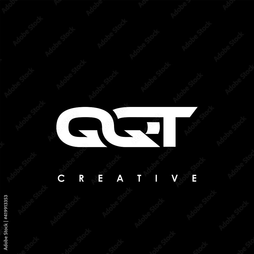QQT Letter Initial Logo Design Template Vector Illustration QQT Letter Initial Logo Design Template Vector Illustration