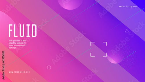 Minimal Background. Business Backdrop. Abstract Journal. Wave Landing Page. Blue Vibrant Flyer. Modern Poster. Wavy Geometric Shape. Hipster Frame. Lilac Minimal Background