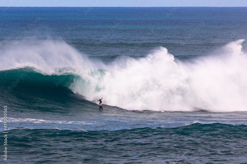 Hawaii Waimea Bay Surfing