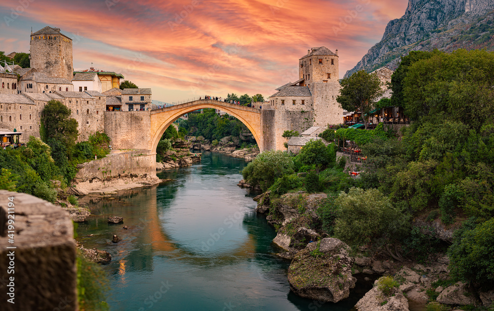 Mostar, Bosnia and Herzegovina, Europe.
