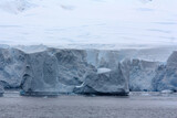 Glacier in the Paradise Bay, Antarctica