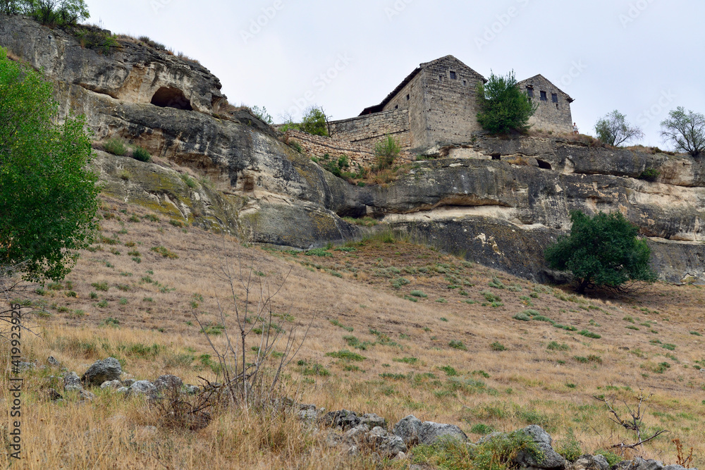 The ancient city of Chufut-Kale in Crimea