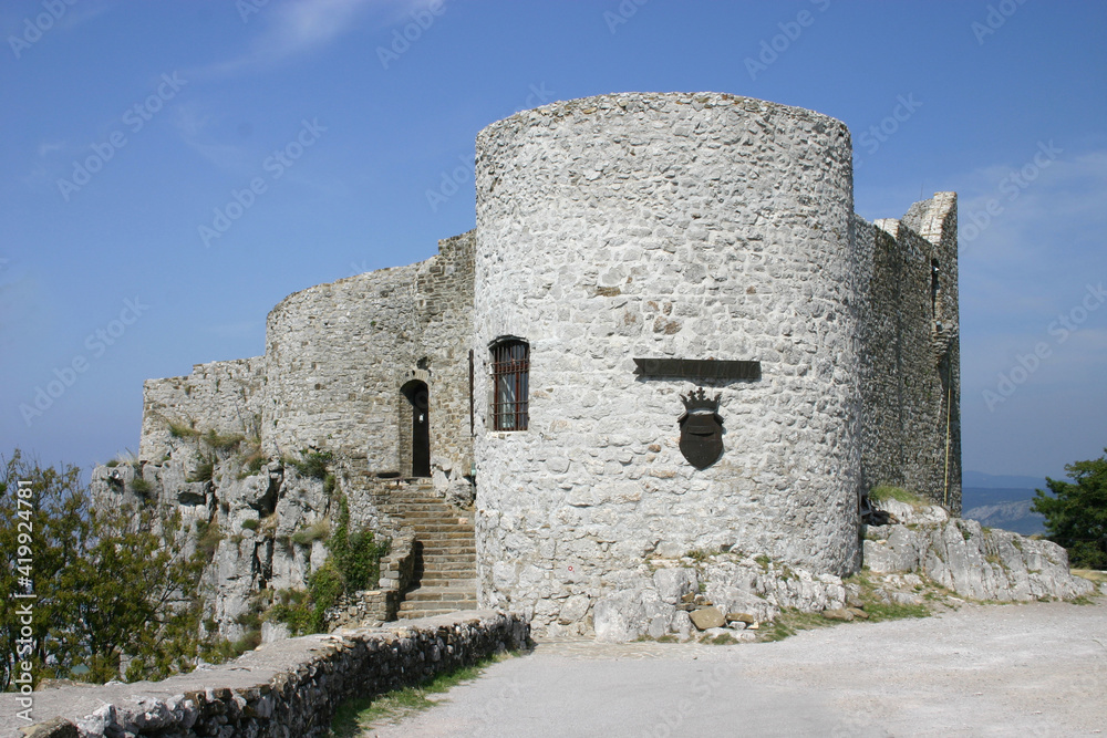 Socerb Castle In Slowenia