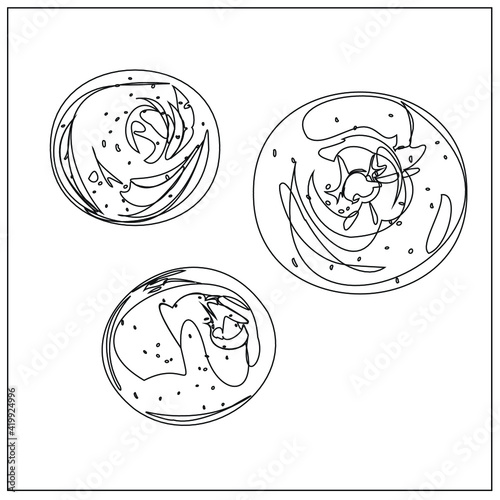 Citrus. Oranges, lemons, grapefruit. Fruit. Veganism, vegetarianism, raw food diet, proper nutrition. Vector isolated objects.