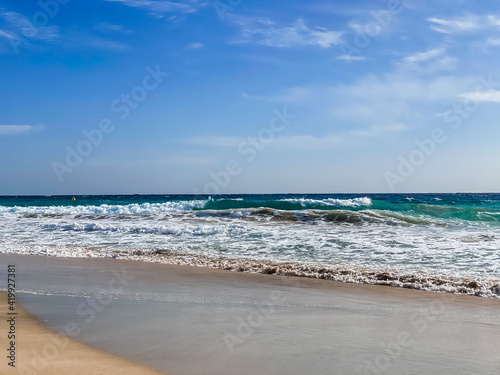 beach and sea