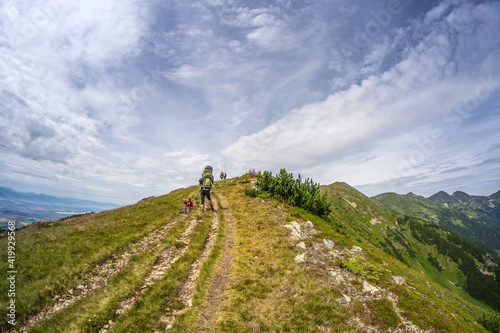 Obraz na płótnie Raczkowa Czuba, Tatry Słowackie w salonie