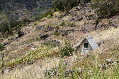 house in the mountains