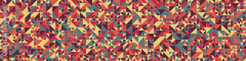 Abstract Geometric Pattern generative computational art illustration