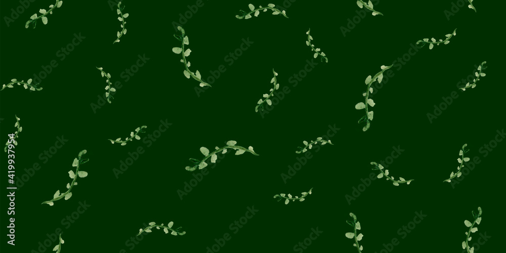 Pretty Simple Floral Pattern Simple.  Wild