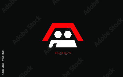 Alphabet letter Initial A, AA logo premium business typeface, minimal, innovative concept, creative, symbol, company, sign, Monogram, vector, startup, template graphic design.