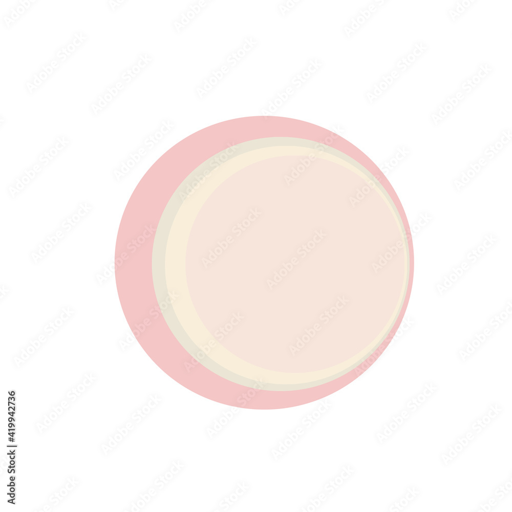 Circles logo. Illustration for logo or for title. Logo in pink. Simple illustration for business. Logo with soft color. Circles logo. Illustration for logo or for title. Logo in pink. Simple illustration for business. Logo with soft color.