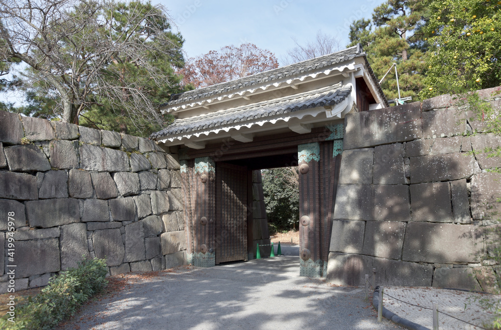 二条城　北中仕切門　京都市