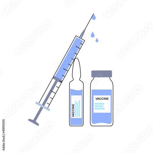 Global vaccination concept