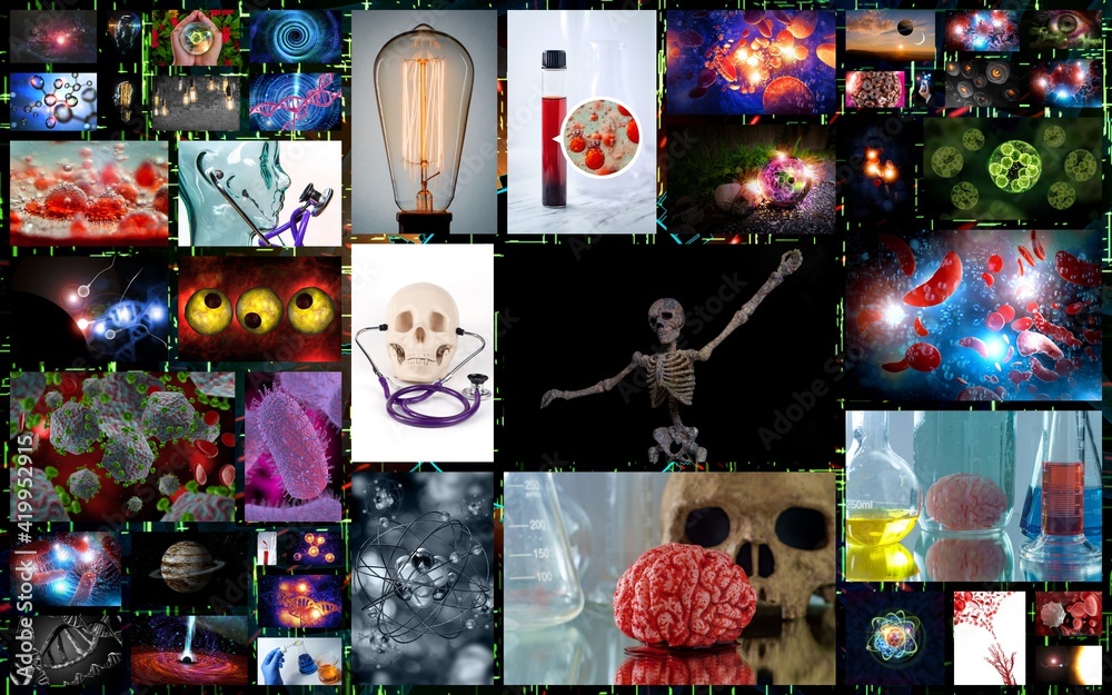 Gigantic Science Education Collage